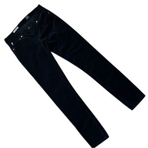 AG Adriano Goldschmied Black Corduroy Pants